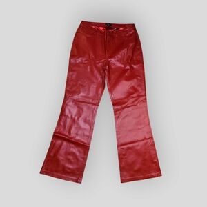 Metrostyle Red Flare Pants
